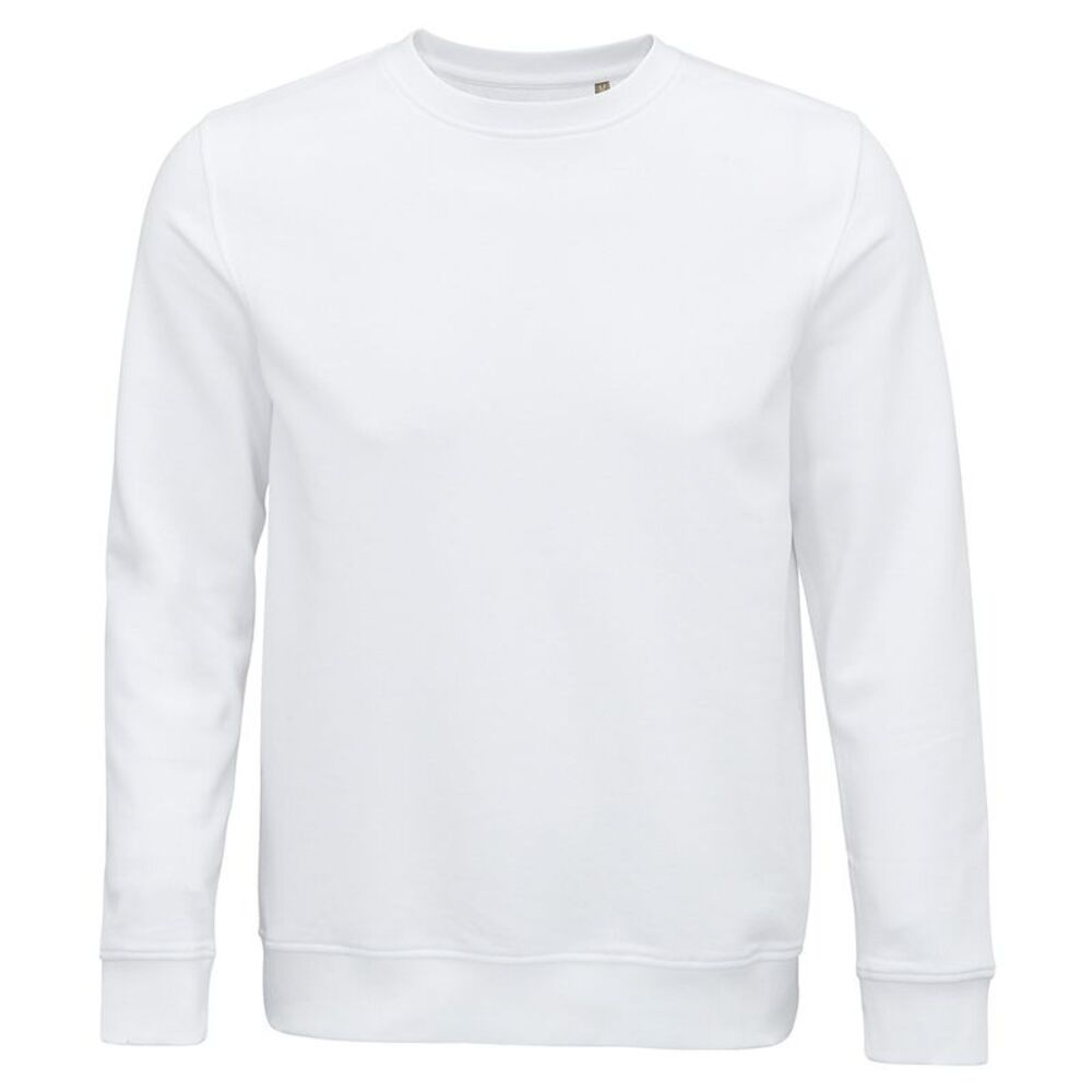 SOLS Unisex Adult Comet Sweatshirt / White